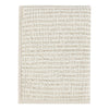 Cae Throw Blanket, Cotton, Woven Waffle Design, Belgian Flax Linen Beige By Casagear Home