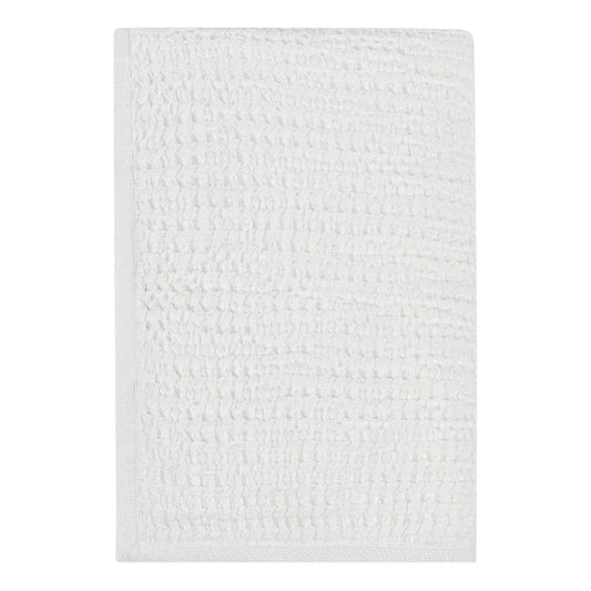 Cae Throw Blanket | Cotton | White Waffle Weave | Flax Linen
