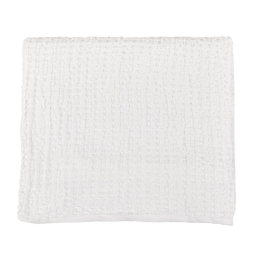 Dedi Queen Quilt, Polyester Fill, Woven, Stitched White Belgian Flax Linen By Casagear Home
