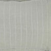 Tara King Size Duvet Cover Stripe Design Sage Green Belgian Flax Linen By Casagear Home BM318814