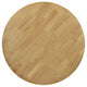 Evans Dining Table, Round Top, Angled Base, Walnut Brown Hardwood, 42 Inch By Casagear Home