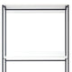 Cox Modular Closet System 3 Wide White Board Shelves and Black Metal Frame By Casagear Home BM319579