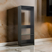 Dee Modular Closet System, 1 Metal Hanging Rod and 1 Shelf, Black Finish By Casagear Home