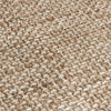 Neme 5 x 8 Medium Area Rug Two Tone Handwoven Grid Pattern Beige Brown By Casagear Home BM319597