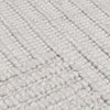 Reya 9 x 12 Extra Large Area Rug, Indoor Outdoor Geometric Knotted Ivory By Casagear Home