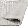Reya 9 x 12 Extra Large Area Rug, Indoor Outdoor Geometric Knotted Ivory By Casagear Home