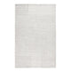 Reya 9 x 12 Extra Large Area Rug, Indoor Outdoor Geometric Knotted Ivory By Casagear Home