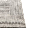 Reya 5 x 8 Medium Area Rug Indoor Outdoor Geometric Knotted Pattern Gray By Casagear Home BM319603