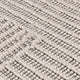 Reya 9 x 12 Extra Large Area Rug, Indoor Outdoor Geometric Knotted Gray By Casagear Home