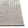 Reya 9 x 12 Extra Large Area Rug, Indoor Outdoor Geometric Knotted Gray By Casagear Home