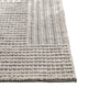 Reya 9 x 12 Extra Large Area Rug, Indoor Outdoor Geometric Knotted Gray By Casagear Home