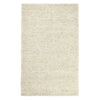 Sane 5 x 8 Medium Area Rug, Handwoven Abstract Braided Pattern, Ivory By Casagear Home