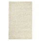 Sane 8 x 10 Large Area Rug, Handwoven Abstract Braided Pattern, Ivory By Casagear Home