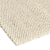 Sane 9 x 12 Extra Large Area Rug, Handwoven Abstract Braided Pattern, Ivory By Casagear Home