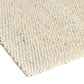 Sane 9 x 12 Extra Large Area Rug Handwoven Abstract Braided Pattern Ivory By Casagear Home BM319611