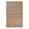 Sane 5 x 8 Medium Area Rug, Handwoven Abstract Braided Pattern, Beige By Casagear Home