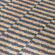 Tyn 9 x 12 Extra Large Area Rug, Handwoven Striped Textured Blue Beige By Casagear Home