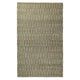 Tyn 8 x 10 Large Area Rug, Handwoven Striped Textured Pattern, Green Beige By Casagear Home