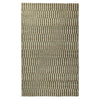 Tyn 9 x 12 Extra Large Area Rug, Handwoven Striped Textured Green Beige By Casagear Home