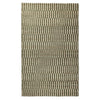 Tyn 9 x 12 Extra Large Area Rug, Handwoven Striped Textured Green Beige By Casagear Home