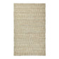 Tyn 5 x 8 Medium Area Rug, Handwoven Stripe Pattern, Ivory and Beige Jute By Casagear Home