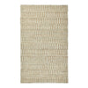 Tyn 9 x 12 Extra Large Area Rug, Handwoven Stripe Pattern, Ivory Beige Jute By Casagear Home