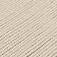 Soen 8 x 10 Large Area Rug Handwoven Twisted Braid Beige Wool Blend By Casagear Home BM319633