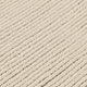 Soen 9 x 12 Extra Large Area Rug Handwoven Twisted Braid Beige Wool Blend By Casagear Home BM319634