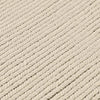 Soen 9 x 12 Extra Large Area Rug, Handwoven Twisted Braid, Beige Wool Blend By Casagear Home