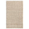 Ging 9 x 12 Extra Large Area Rug, Handwoven Abstract Jute Design, Ivory By Casagear Home