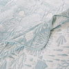 Amy 3pc Cal King Coverlet and Pillow Sham Set Coastal Design Seafoam Blue By Casagear Home BM319640