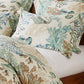 Wade 3pc Full/Queen Duvet Cover Set Sham Jade Blue Coastal Design Cotton By Casagear Home BM319701