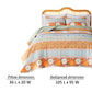 Nite 3pc King Quilt Set Calico Floral Songbird Pattern Cotton Microfiber By Casagear Home BM319708