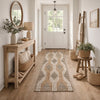 Layla 3 x 8 Hallway Runner Rug, Moroccan Inspired Handwoven Geometric Ivory By Casagear Home