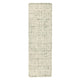 Foed 3 x 8 Hallway Runner Rug, Handwoven, Heathered, Natural Jute Wool By Casagear Home