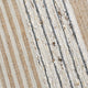 Suko 3 x 8 Hallway Runner Rug Handwoven Striped Natural Jute Wool Blend By Casagear Home BM319786