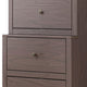 Stav Tall Dresser Chest with 4 Drawers Plank Style Gray Solid Wood By Casagear Home BM319807