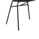 Niya Patio Chair Set of 2, Polyester, Black Steel, Outdoor Rattan Wicker By Casagear Home