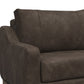 Tuba Accent Chair Chocolate Brown Polyester Plush Foam Solid Pine Wood By Casagear Home BM320762