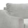 Tuba Sofa Beige Polyester Foam Cushions Solid Pine Wood Frame 88 Inch By Casagear Home