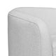 Ino Loveseat Ivory Polyester Foam Cushions Solid Pine Wood Base 66 Inch By Casagear Home