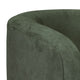 Ino Loveseat Olive Green Polyester Foam Cushions Solid Wood 66 Inch By Casagear Home
