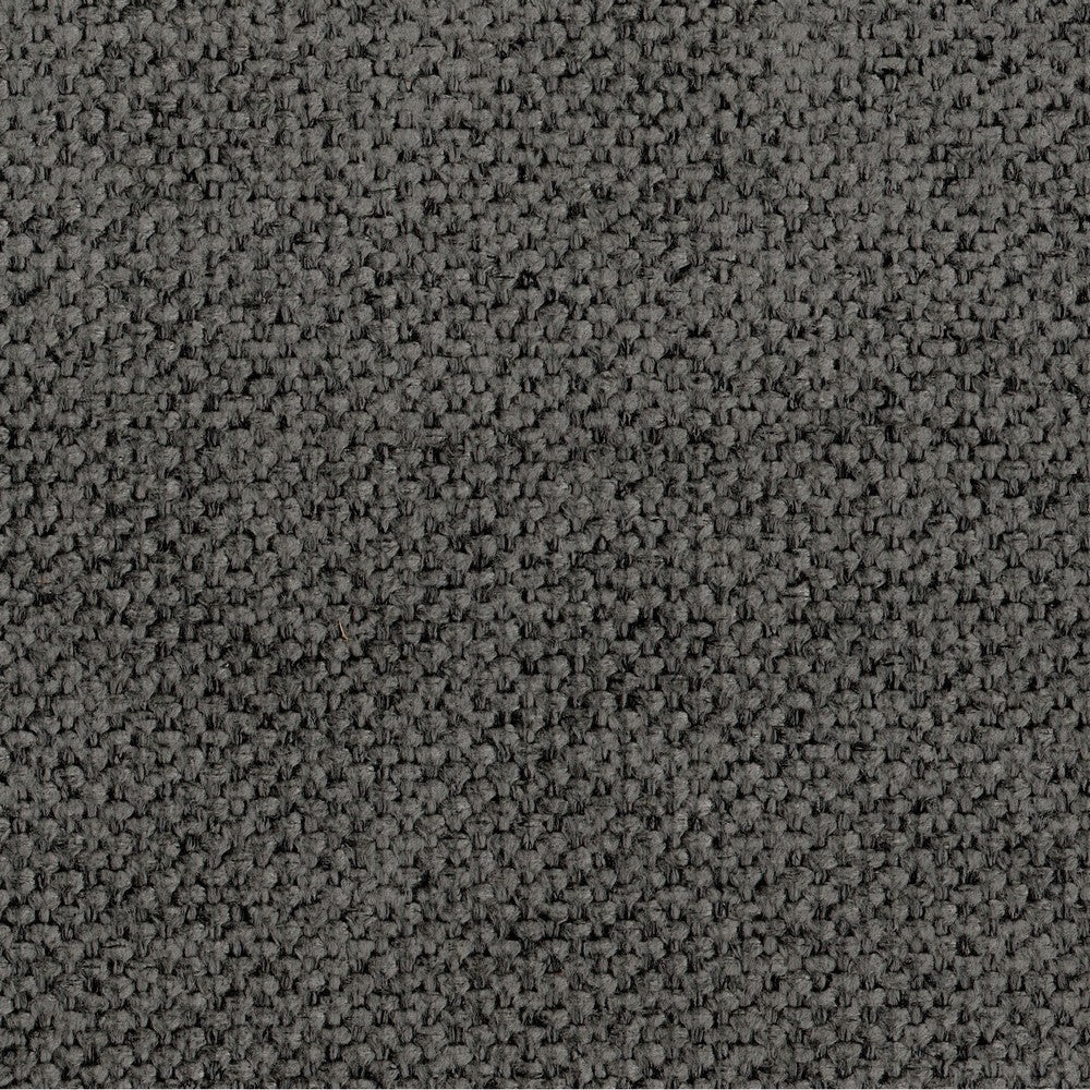 Ino Loveseat Dark Gray Polyester Foam Cushions Solid Wood Base 66 Inch By Casagear Home