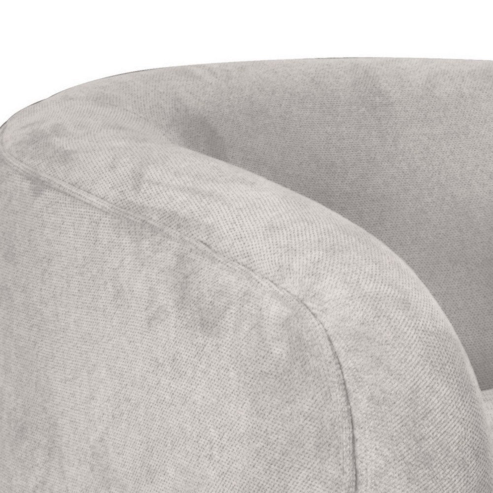 Ino Loveseat Beige Polyester Foam Cushions Solid Pine Wood Base 66 Inch By Casagear Home