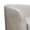 Ino Loveseat Gray Polyester Foam Cushions Solid Pine Wood Base 66 Inch By Casagear Home