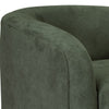 Ino Sofa Olive Green Polyester Foam Cushions Solid Pine Wood 88 Inch By Casagear Home