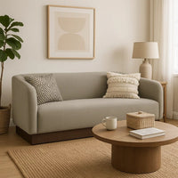 Almond Gray and  Brown