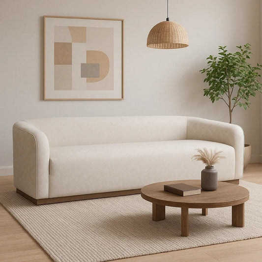 Ino Sofa, Gray Polyester, Foam Cushions, Solid Pine Wood Base, 88 Inch By Casagear Home