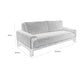 Caisy Sofa Light Brown Polyester Foam Cushions Solid Wood Frame 93 Inch By Casagear Home