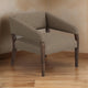 Merry Accent Chair, Light Brown Polyester, Foam, Brown Solid Pine Wood By Casagear Home